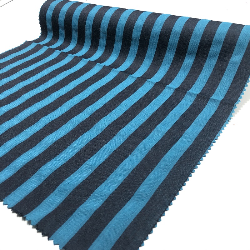 COTTON POLYESTER STRIPE